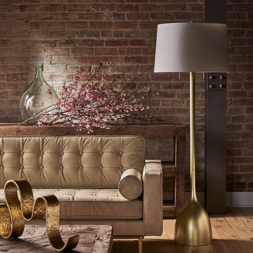 Logan Deep Dark Oil Rubbed Bronze Floor Lamp