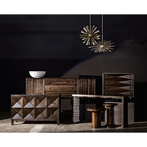 Diamond Ebony Walnut Chest