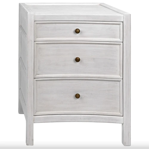 Hampton White Washed Nightstand
