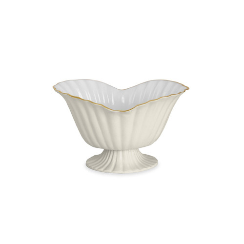 Encanto Vienna Medium Grissini Pedestal Cream white | Bone & Brass