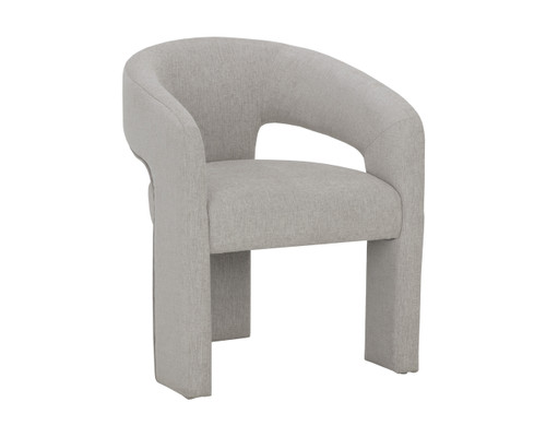 Isidore Dining Ernst Sandstone Armchair