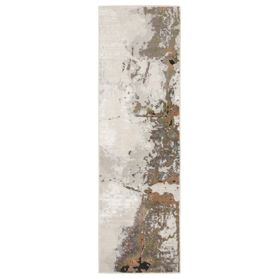 Caravan Beige & Copper Contemporary Rug, view 6