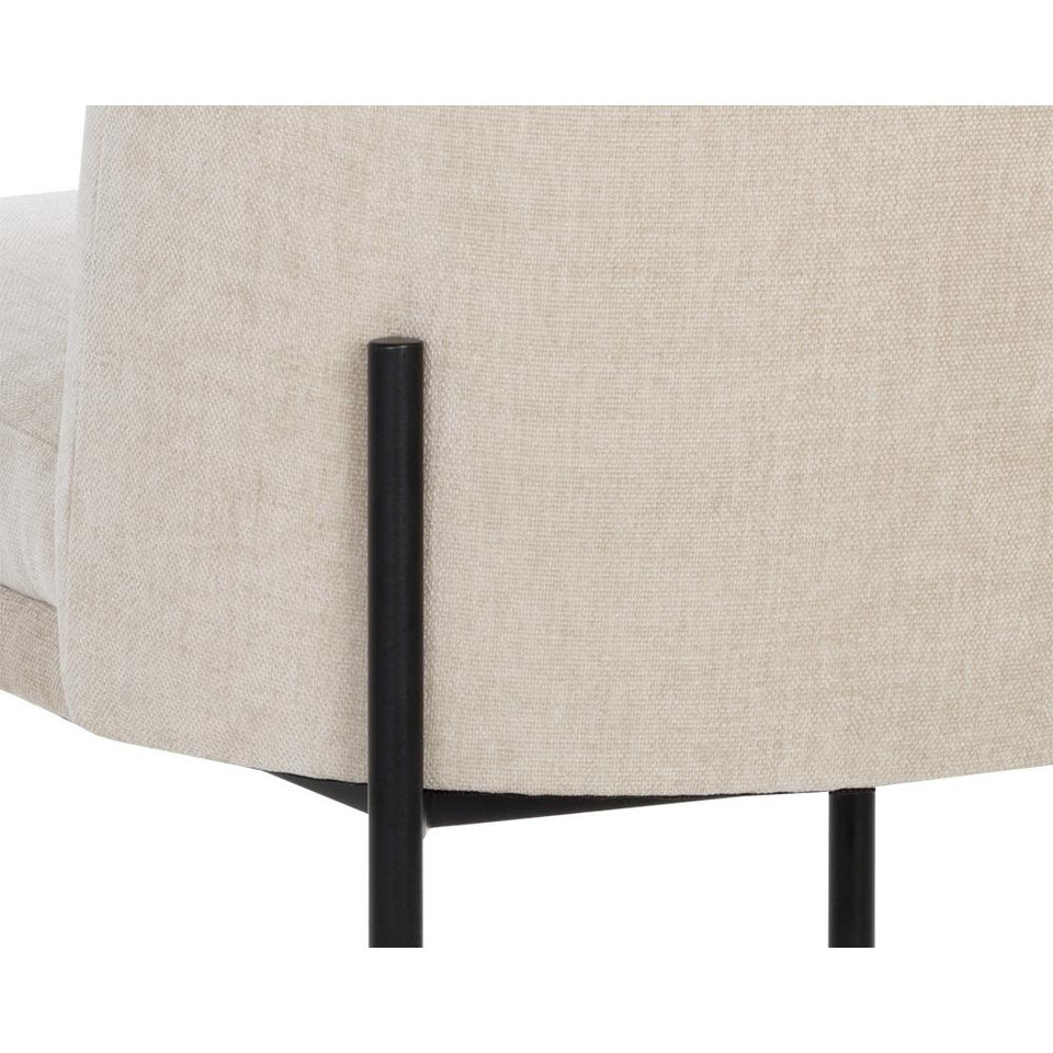 Richie Black - Danny Ivory Dining Chair, view 4