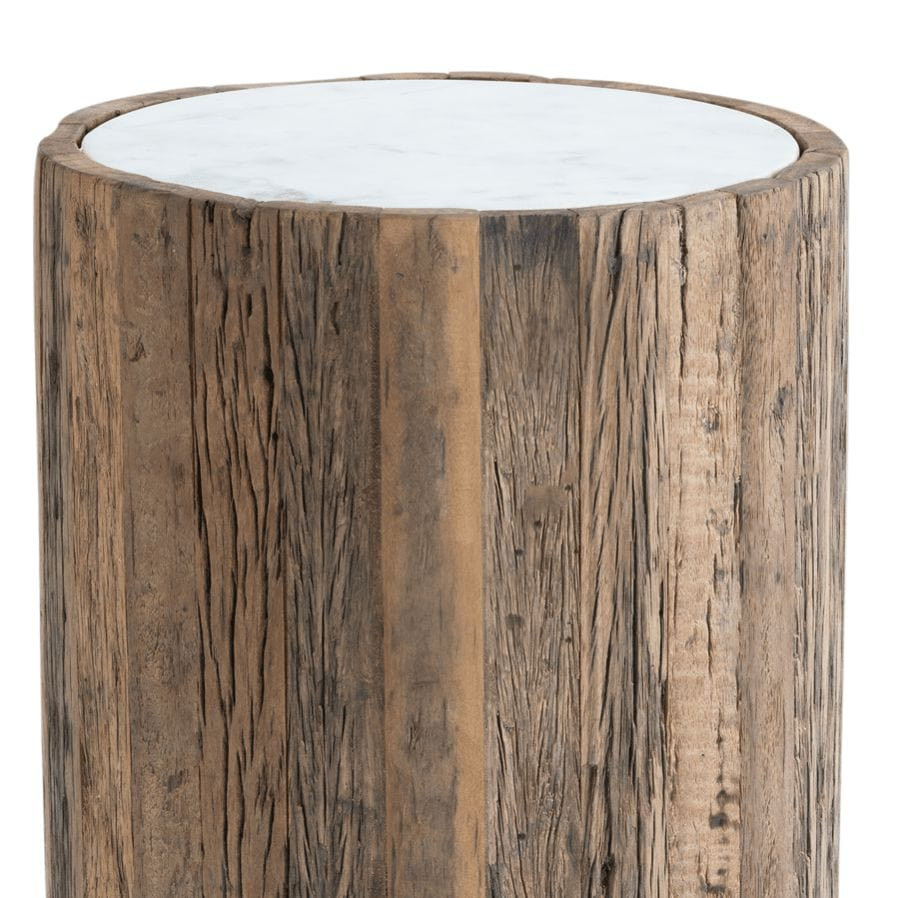 Eli Wood Side Table, view 7