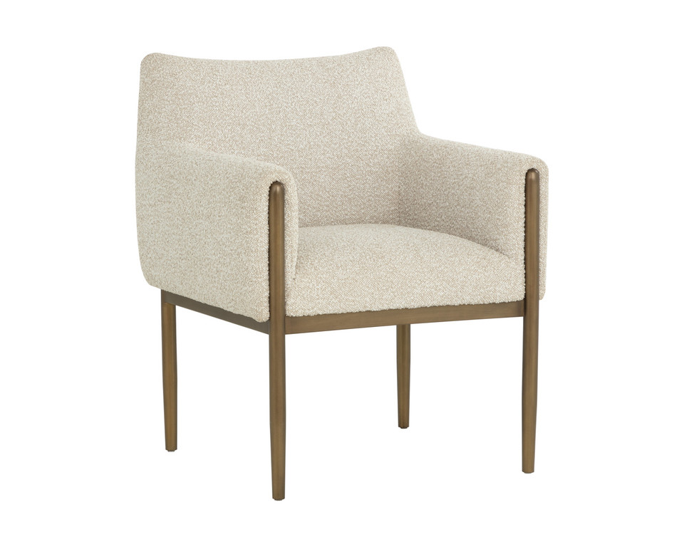Olea Dining Santa Cruz Oatmeal Armchair