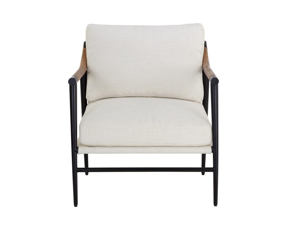 Meadow Heather Ivory Tweed Armchair