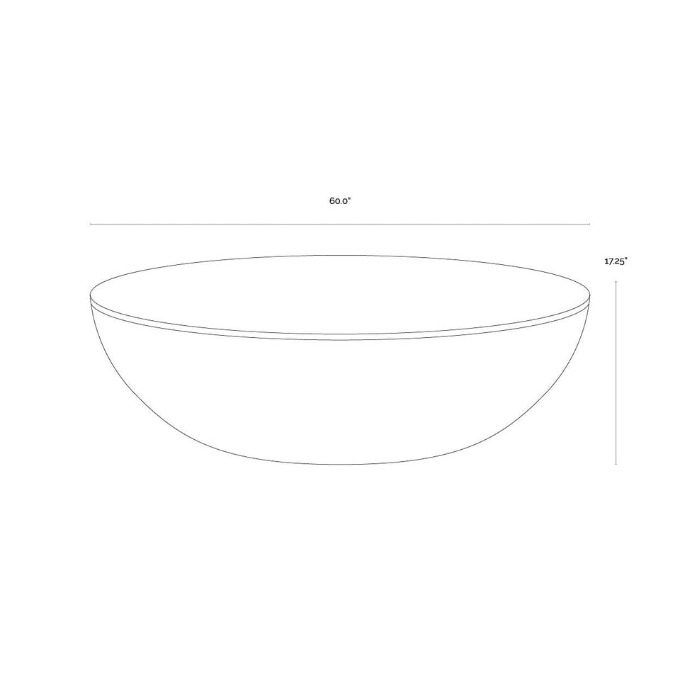 Kinsley Large - Grey Coffee Table, view 2