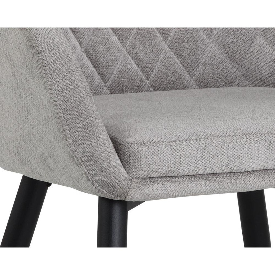 Jayna Dining Black - Polo Club Stone Armchair, view 2