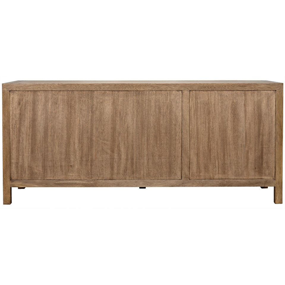Sector 3 Door Sideboard Washed Walnut, view 5