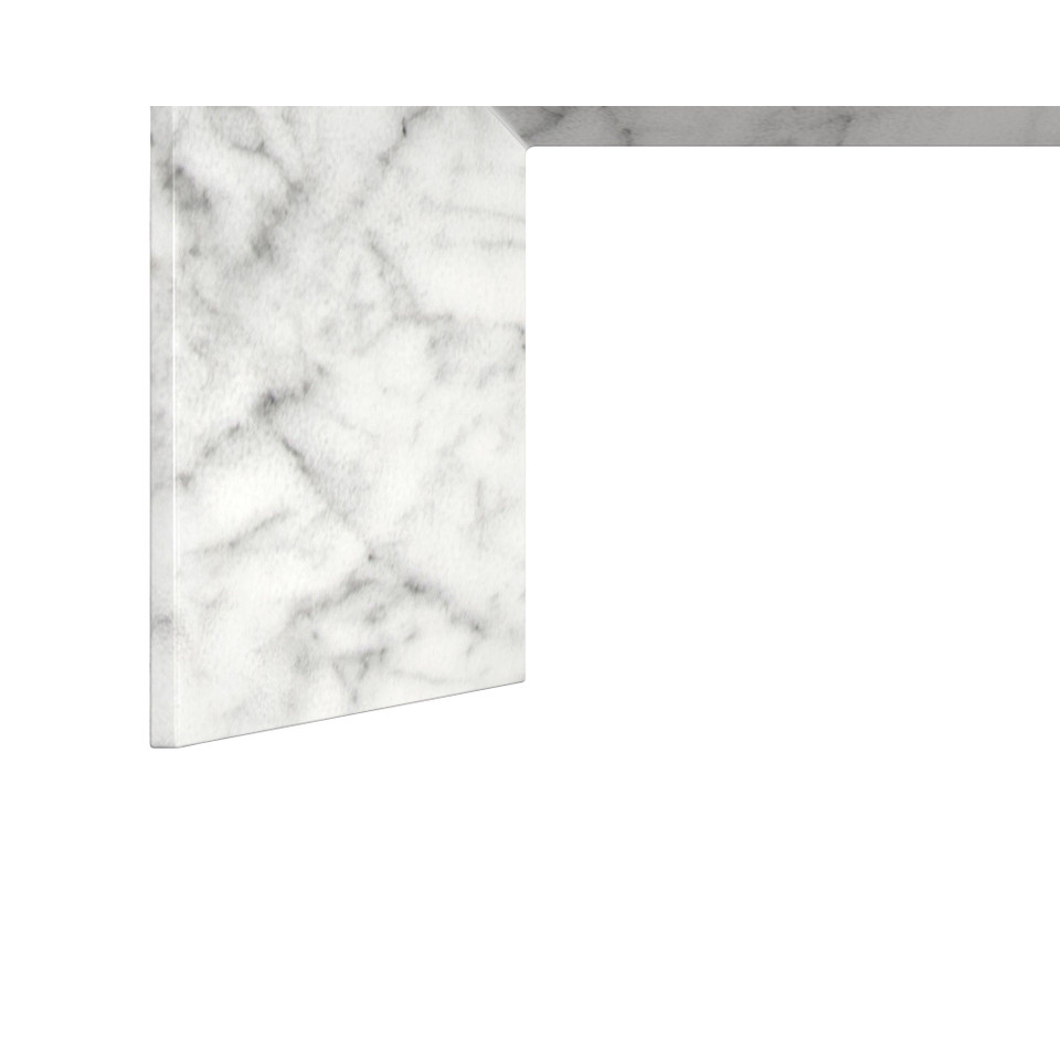 Nomad Marble Look - White Bench, view 10