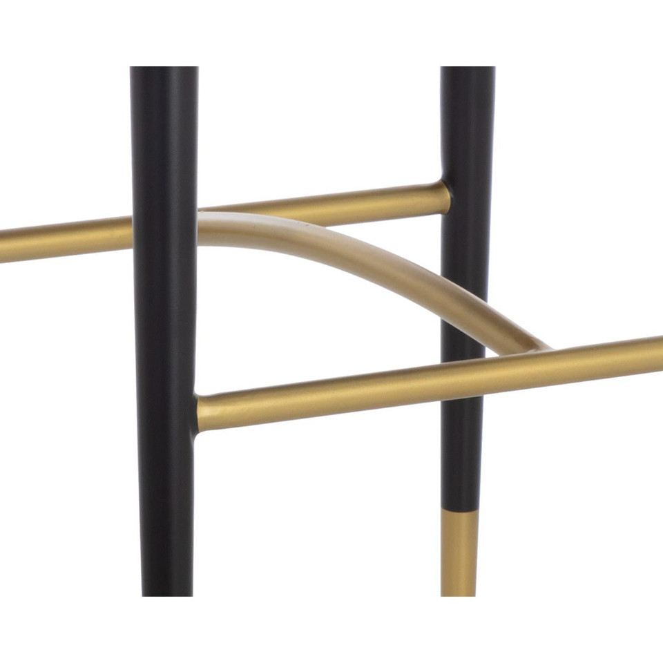 Gianni Barstool Dillon Stratus / Dillon Black, view 2