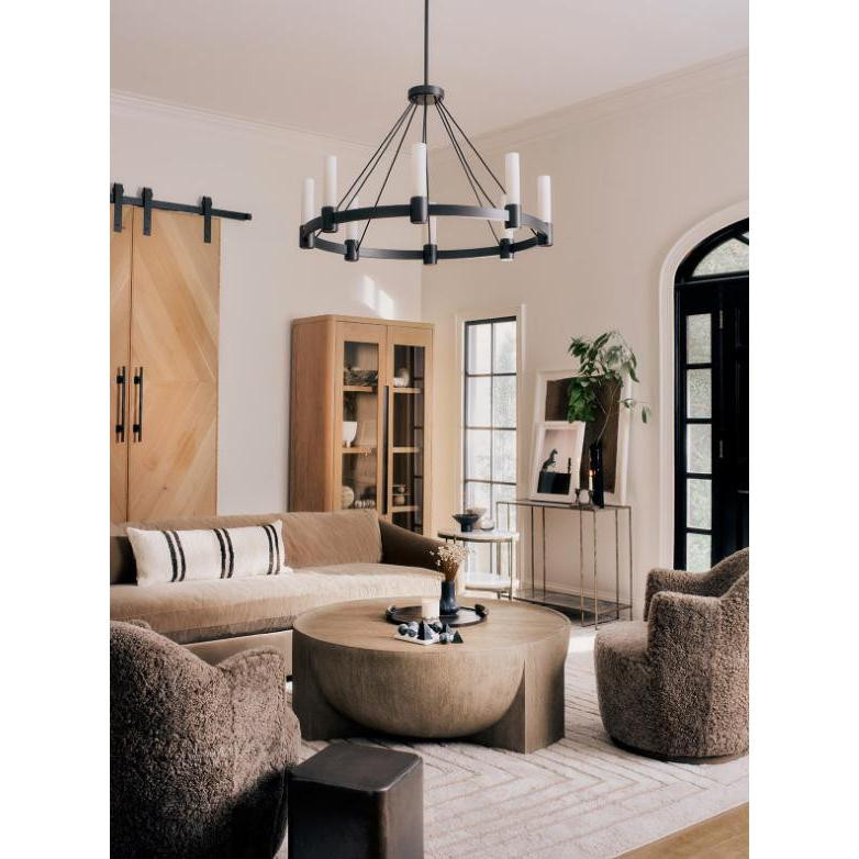 Dixon Chandelier - Natural Brass - Chandelier Detail | Bone & Brass