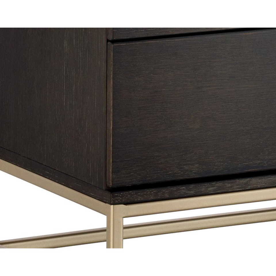 Rebel Small - Gold - Charcoal Grey Dresser