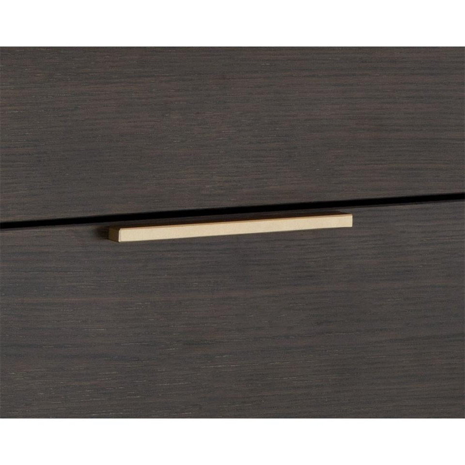 Rebel Small - Gold - Charcoal Grey Dresser, view 2