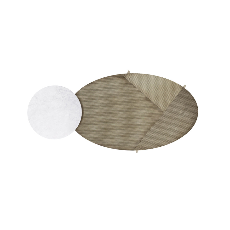 Tuner Oval Coffee Table, view 11