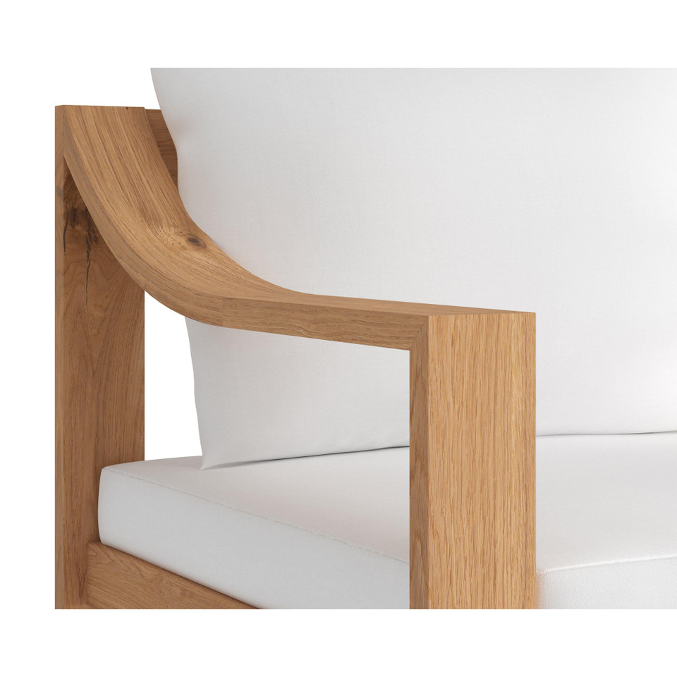 Tahiti Dining Stinson White Armchair, view 9
