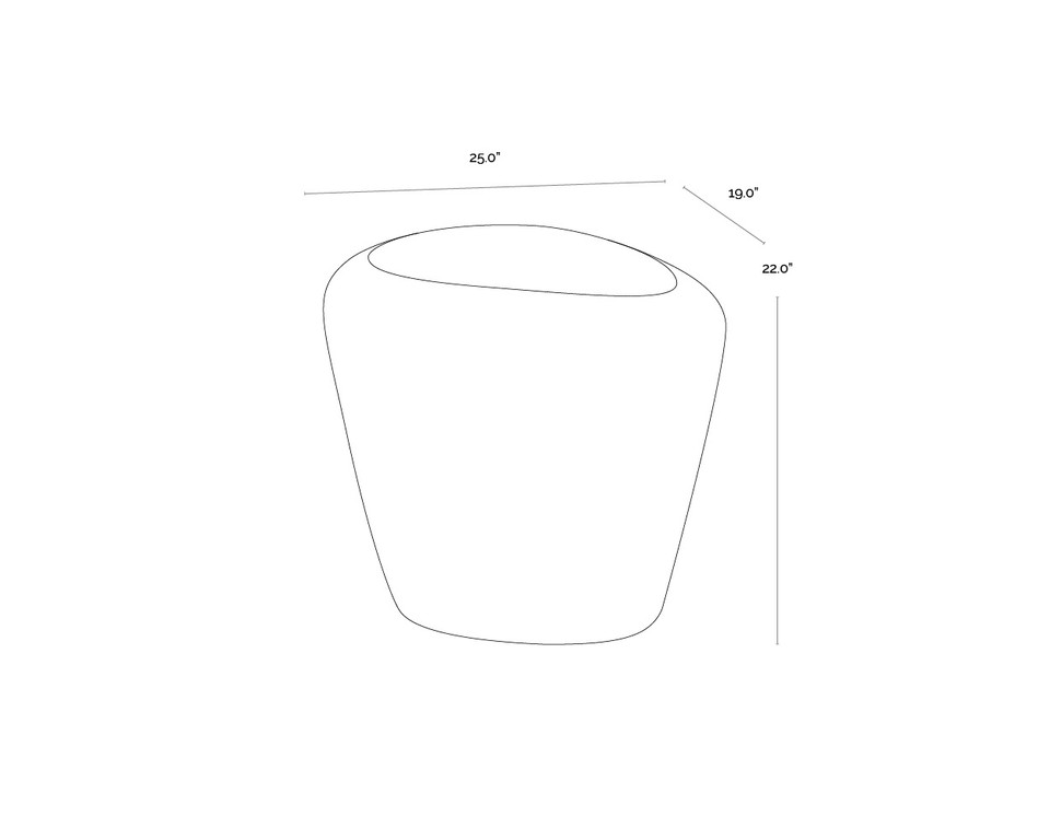 Corvo White Side Table