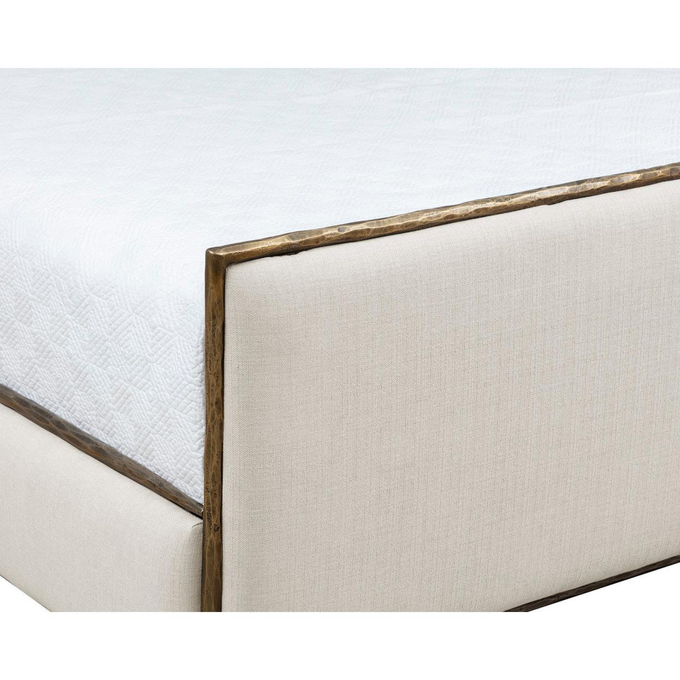 Yasmine King - Zenith Alabaster Bed