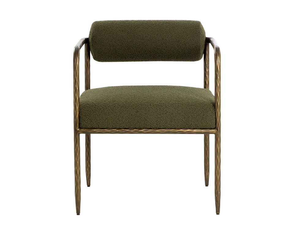 Ajani Dining Copenhagen Olive Armchair