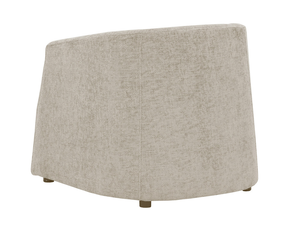Serenade Taupe Upholstered Lounge Chair