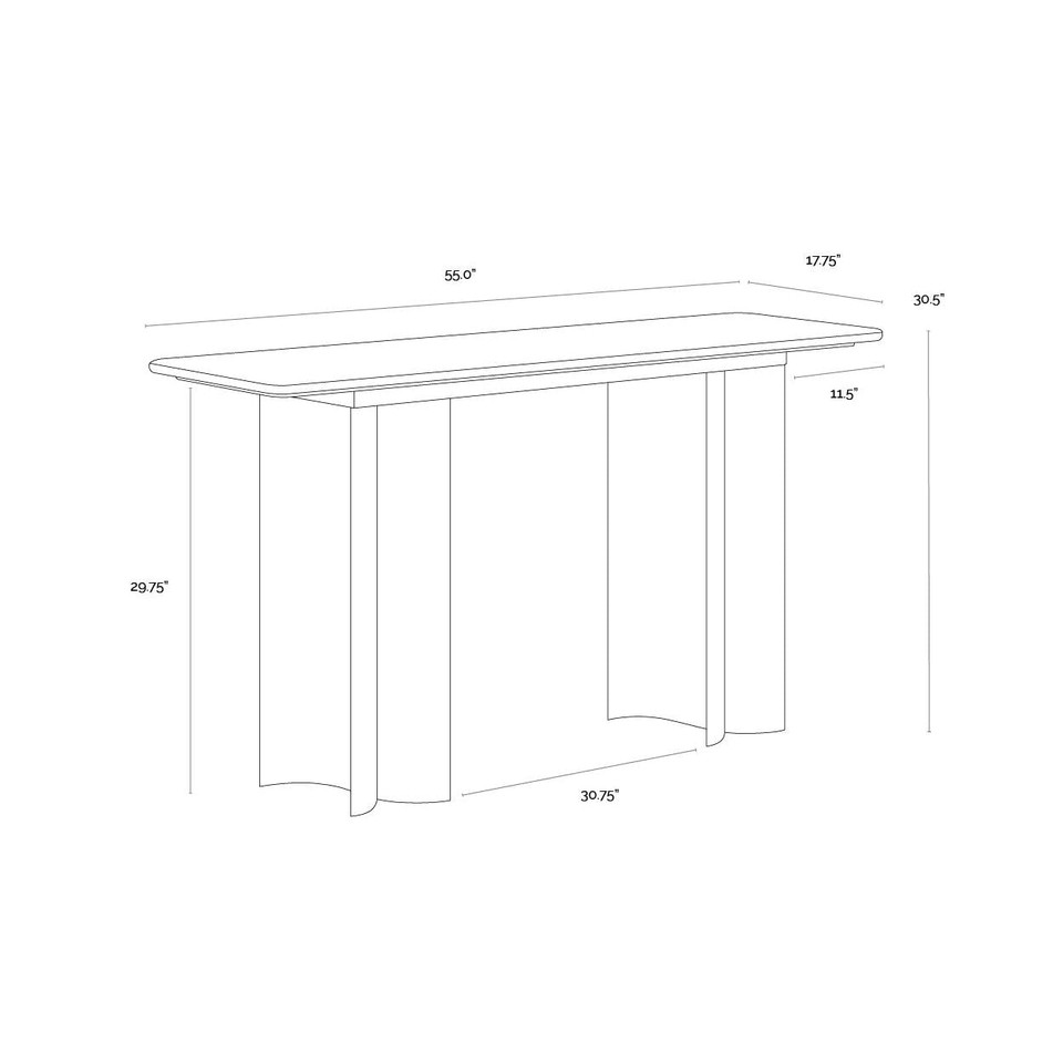 Astara Console Table, view 3