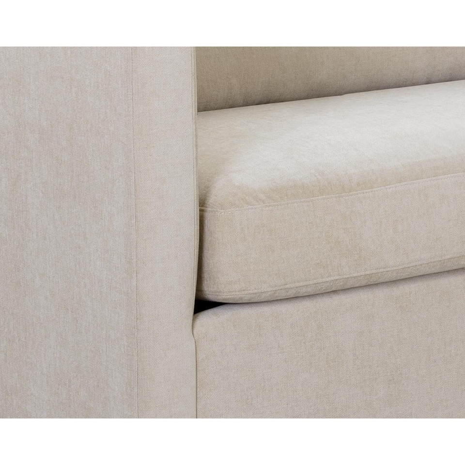 Leander Danny Cream Sofa, view 3