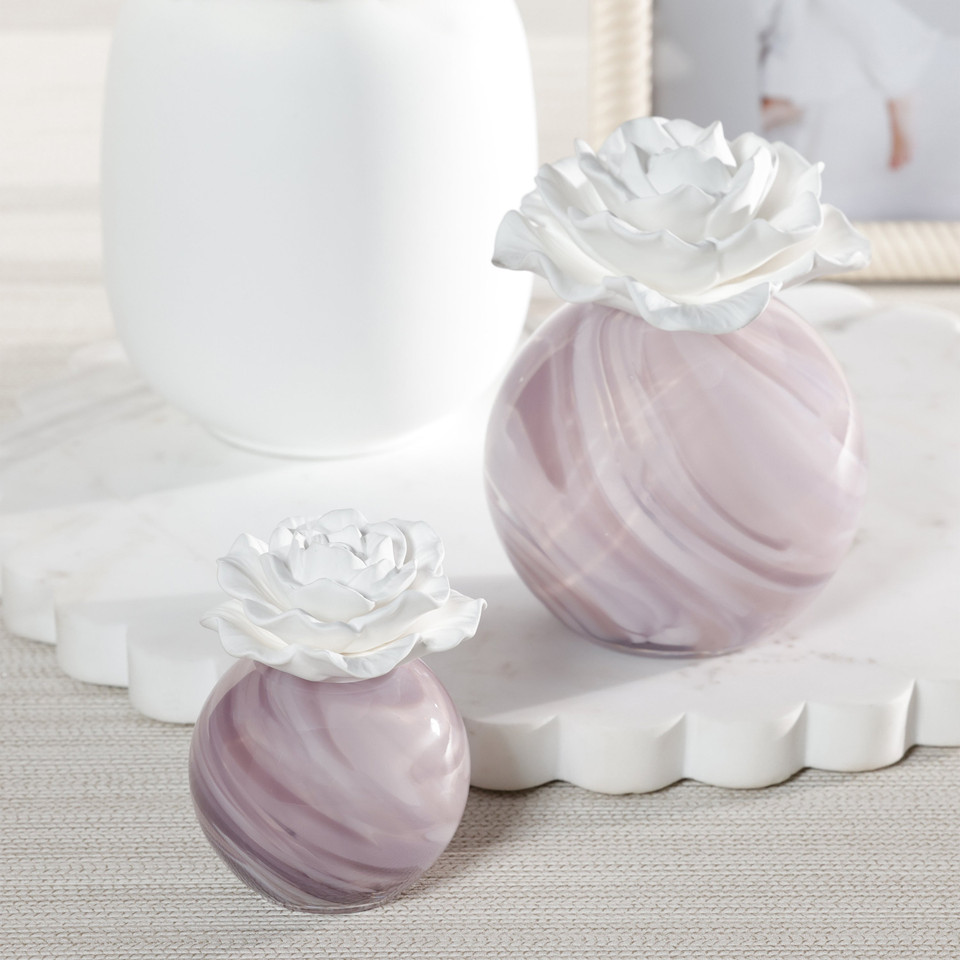 Petals Porcelain Scented Oil Diffuser, view 6