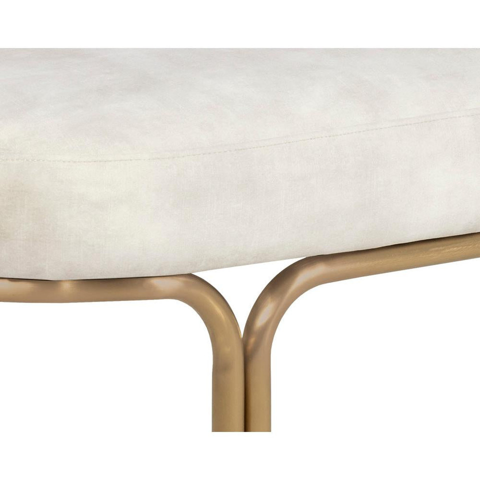 Gwen Nono Cream Bench, view 2