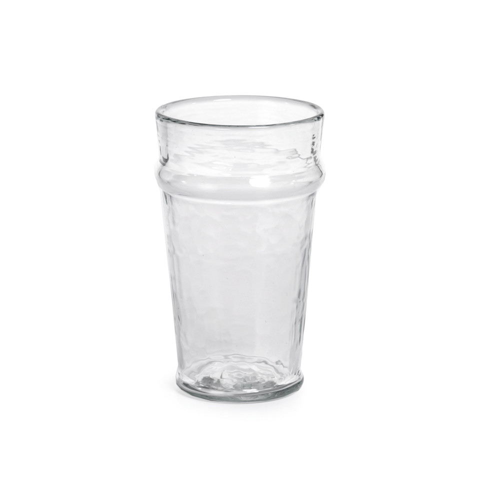 Artisan Hammered Highball Glasses, Set of 4 | Bone & Brass