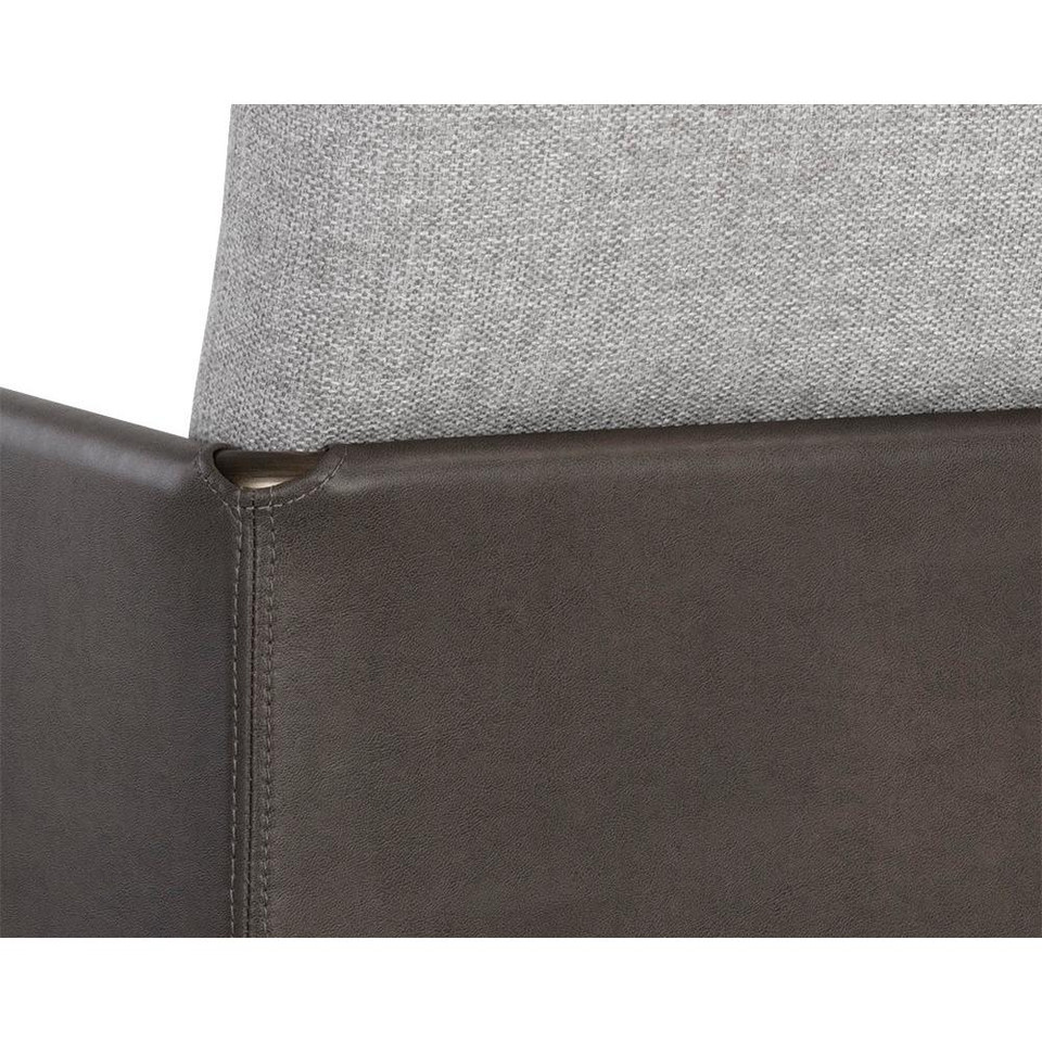 Bellevue Belfast Heather Grey / Bravo Ash Lounge Chair, view 5