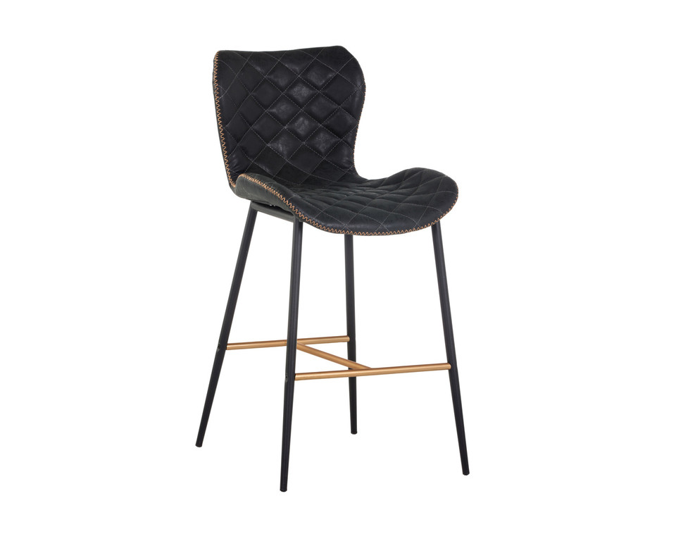 Lyla Antique Black Counter Stool