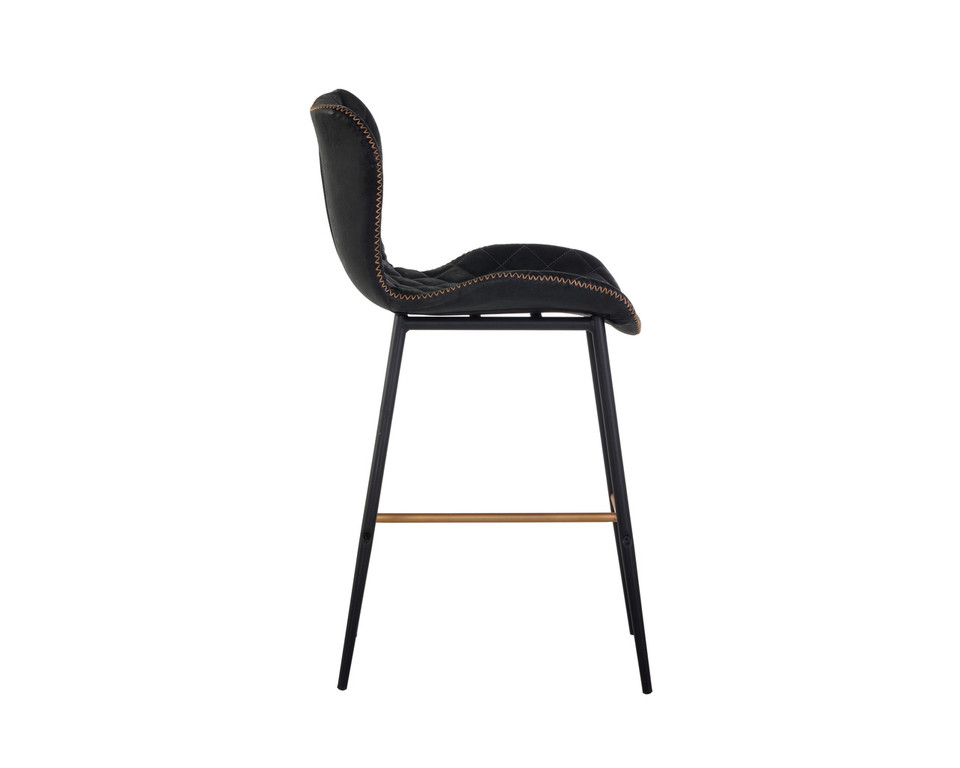 Lyla Antique Black Counter Stool