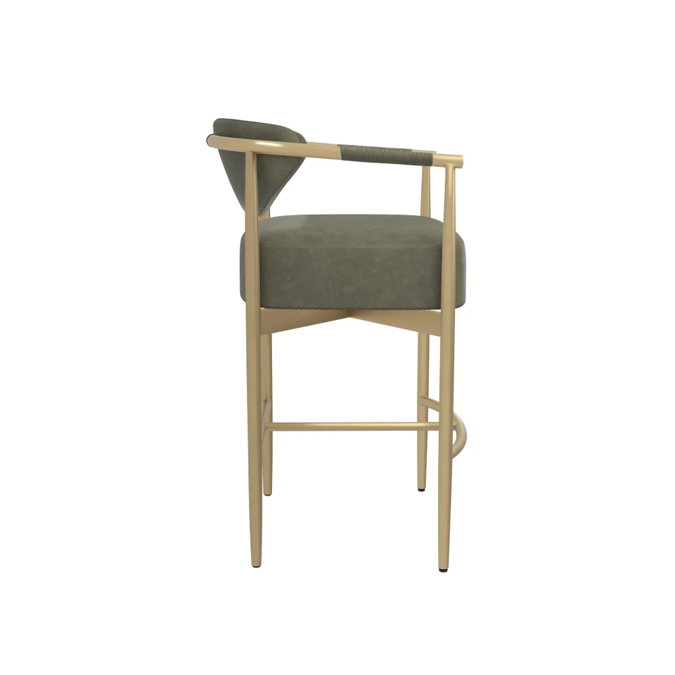 Heloise Ivanhoe Pine Counter Stool, view 6
