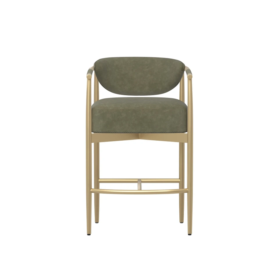 Heloise Ivanhoe Pine Counter Stool, view 4