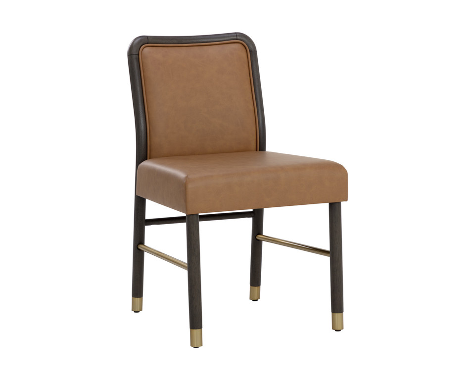 Jeno Milliken Cognac Dining Chair