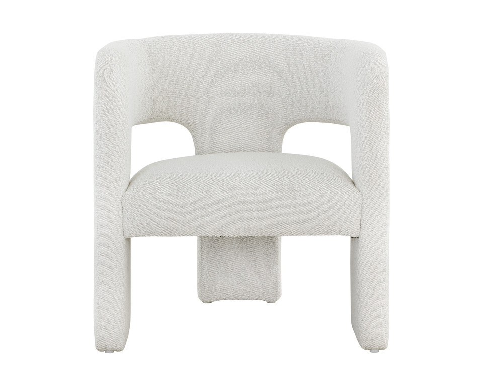 Isidore Copenhagen White Lounge Chair