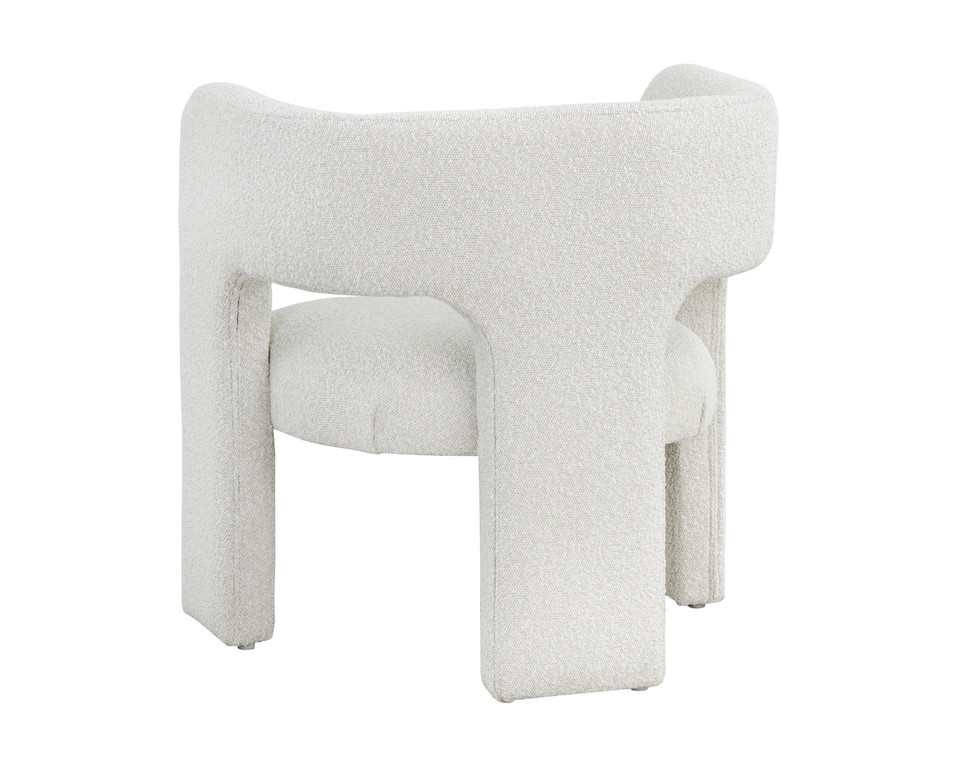 Isidore Copenhagen White Lounge Chair