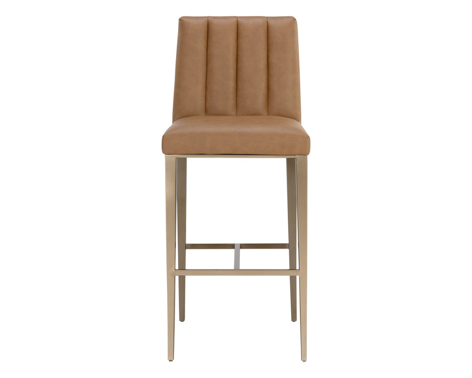 Wilbur Barstool Milliken Cognac