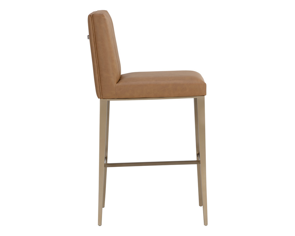 Wilbur Barstool Milliken Cognac