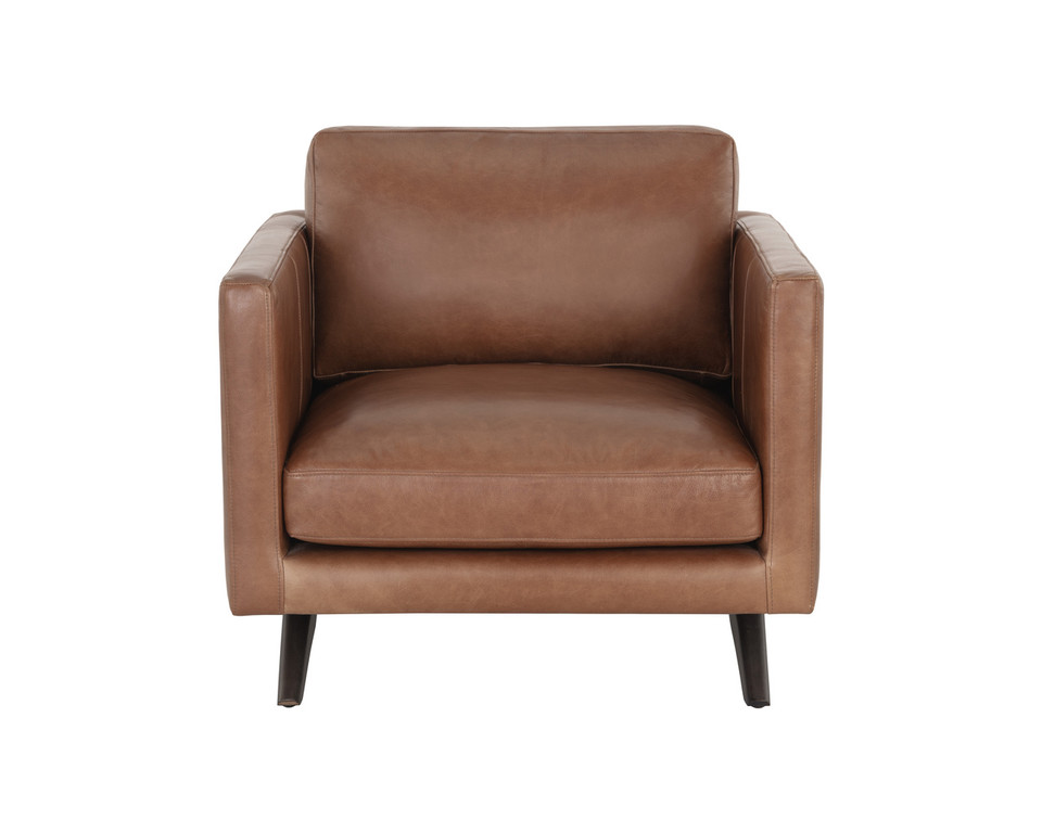 Rogers Shalimar Tobacco Leather Armchair