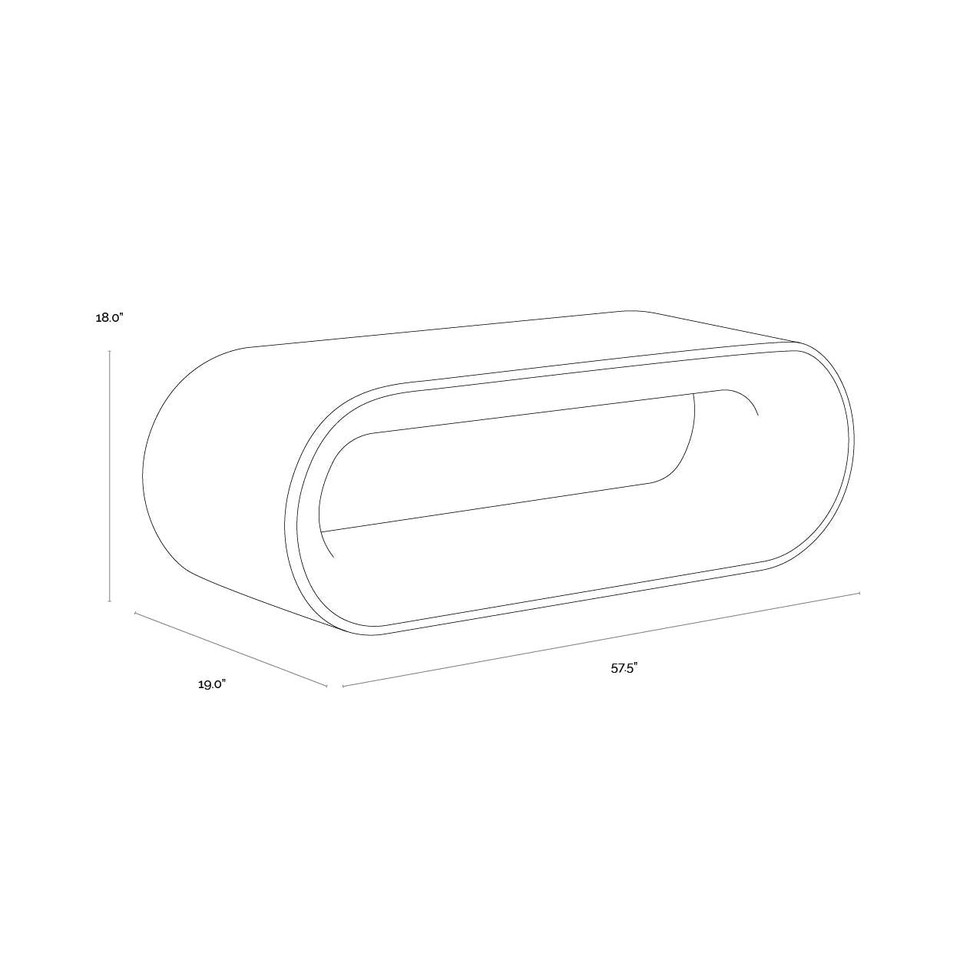 Capsule White Bench, view 3