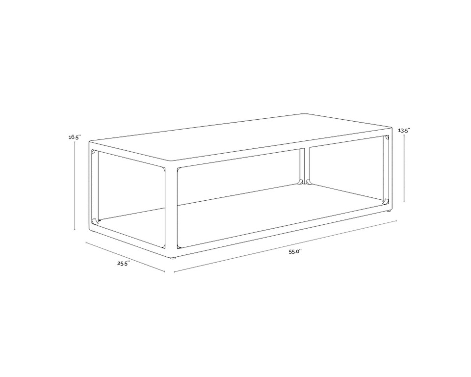 Doncaster Black Coffee Table