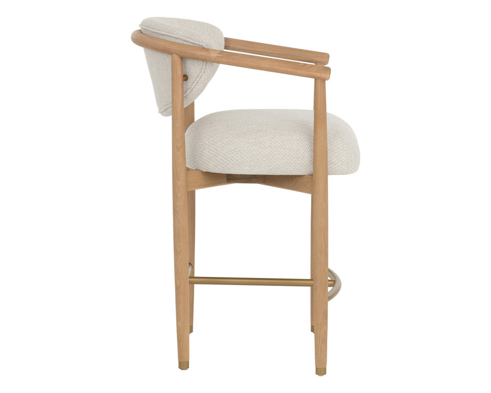 Sigrid Light Oak - Monument Oatmeal Counter Stool
