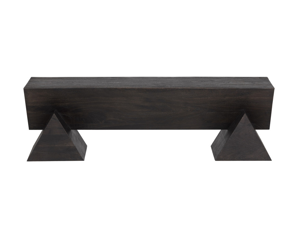Gregor Dark Brown Bench