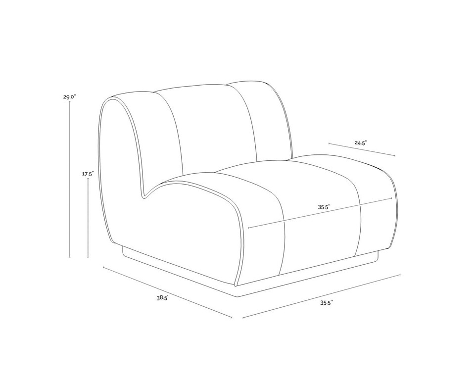 Blaise Swivel Sahara Sand Leather Lounge Chair