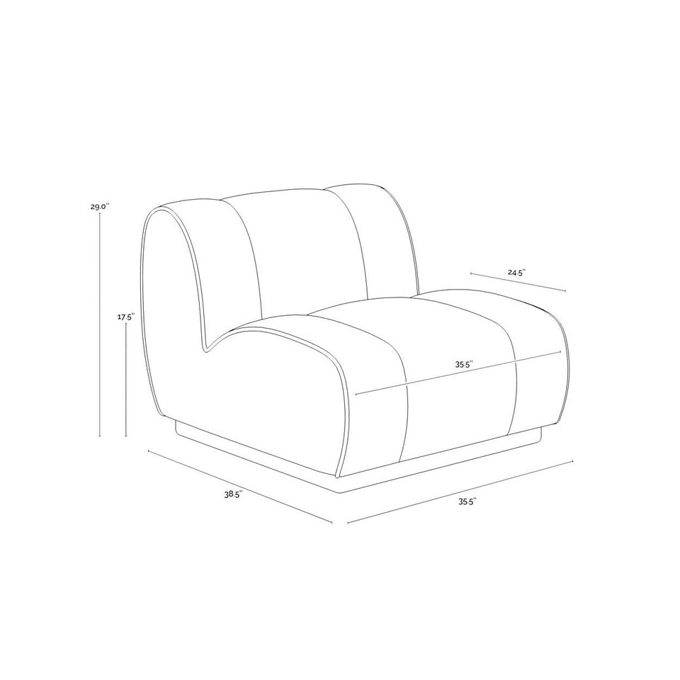Blaise Swivel Sahara Sand Leather Lounge Chair, view 4
