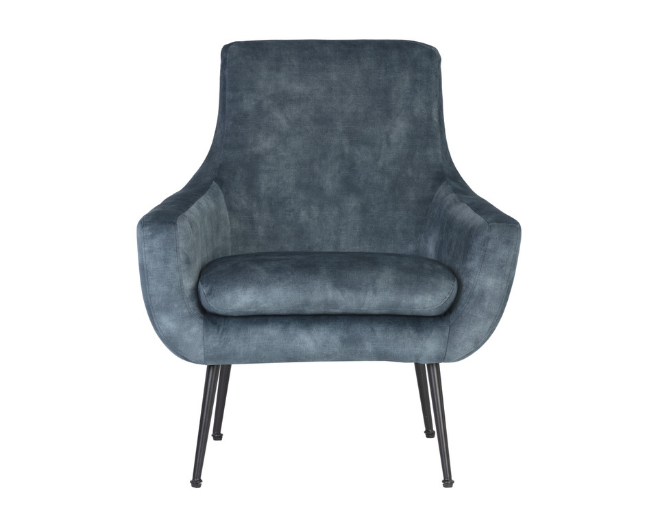 Aletta Nono Petrol Lounge Chair
