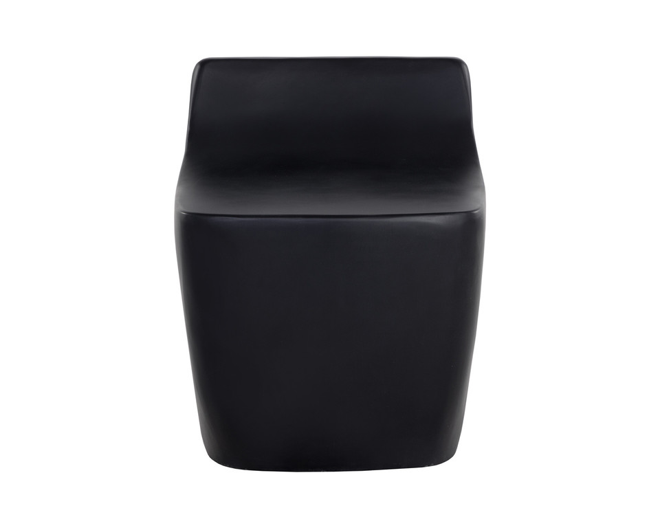 Ledger Black Stool