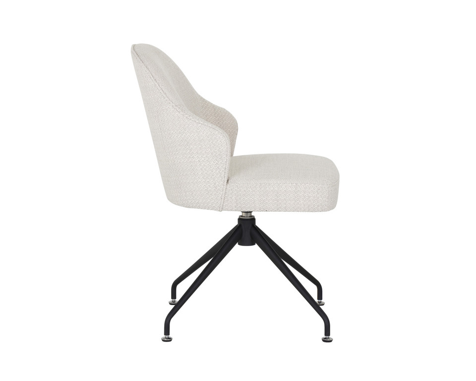 Bretta Swivel Moto Stucco Dining Chair