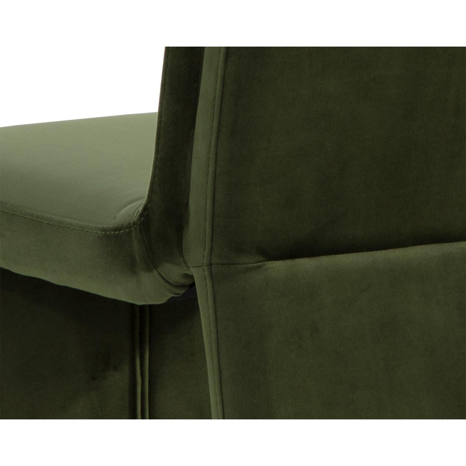 Cascata Moss Green Dining Chair, view 6